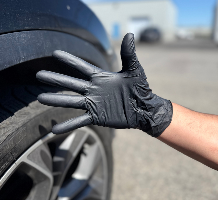 Black Nitrile Powder-Free Gloves