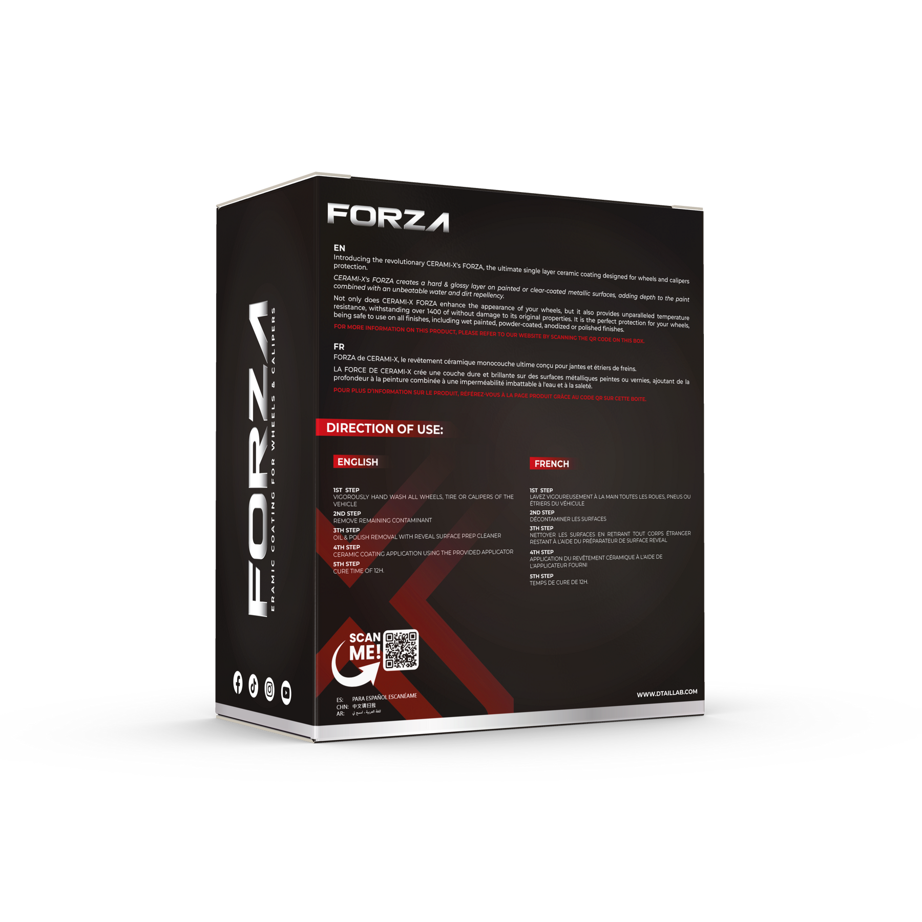 CERAMI-X FORZA Ceramic Coating for Wheels & Calipers