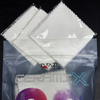 CERAMI-X Microfiber Micro-suede Swatches for Ceramic Coating - pack of 100