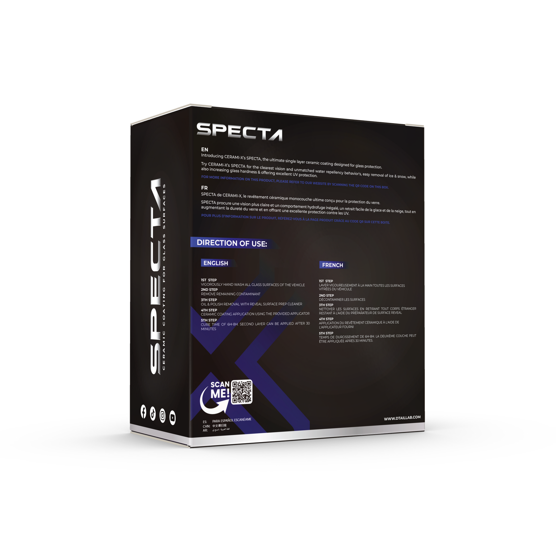 CERAMI-X SPECTA Ceramic Coating for Glass