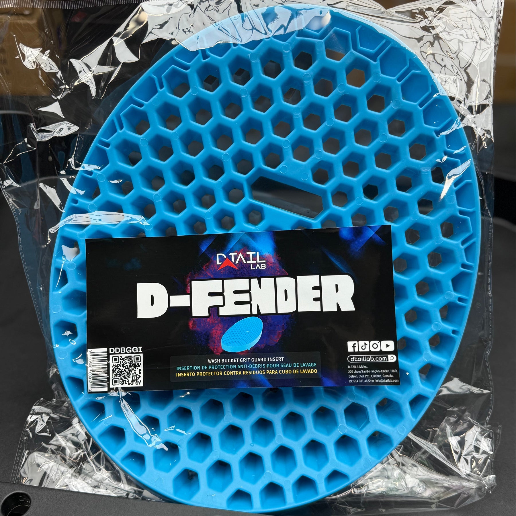 D-FENDER - Wash Mitt & Bucket Grit Guard Insert