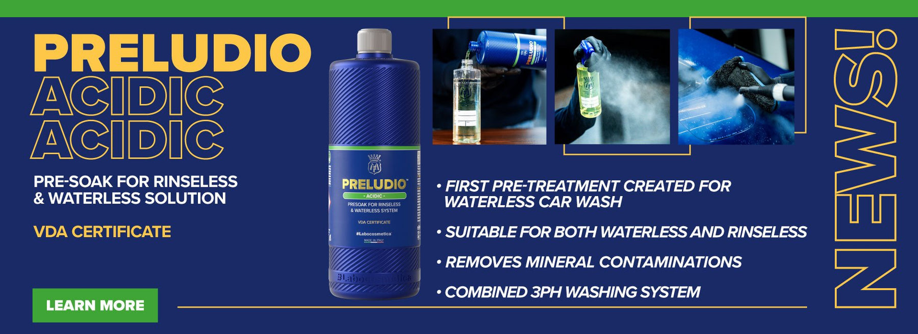Préludio Acidic 1L - vue 3 | DAD Auto Care