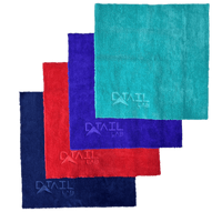 Edgeless 420 GSM Microfiber Towels  (4-colors-12-pcs)
