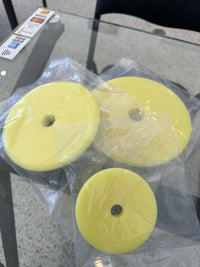 Tampon de Polissage Medium en Mousse Jaune