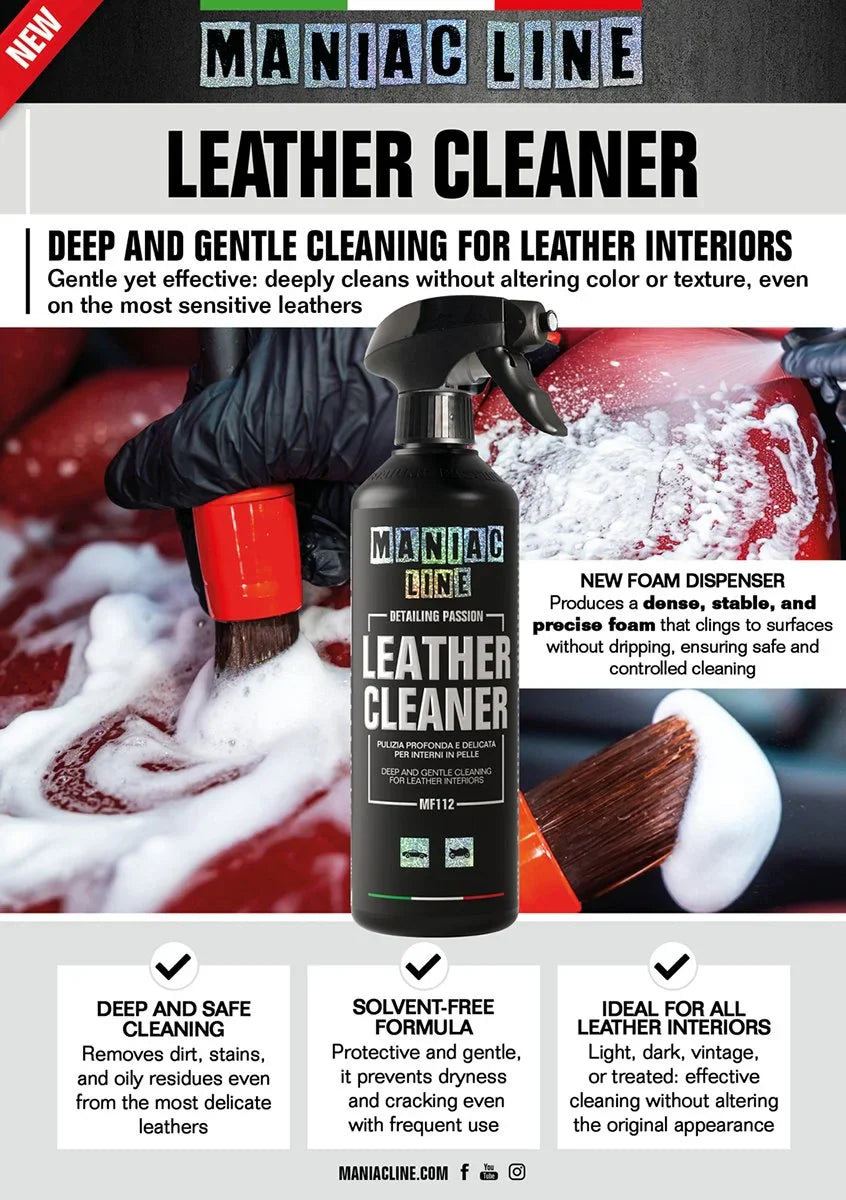 Leather Cleaner 500ml - vue 4 | DAD Auto Care