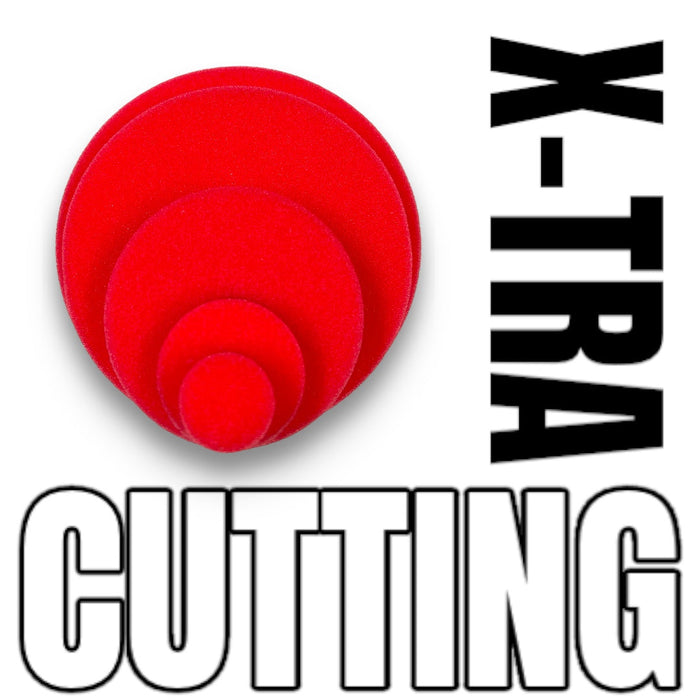 MARVEL X-TRA Cutting Red Foam Pad