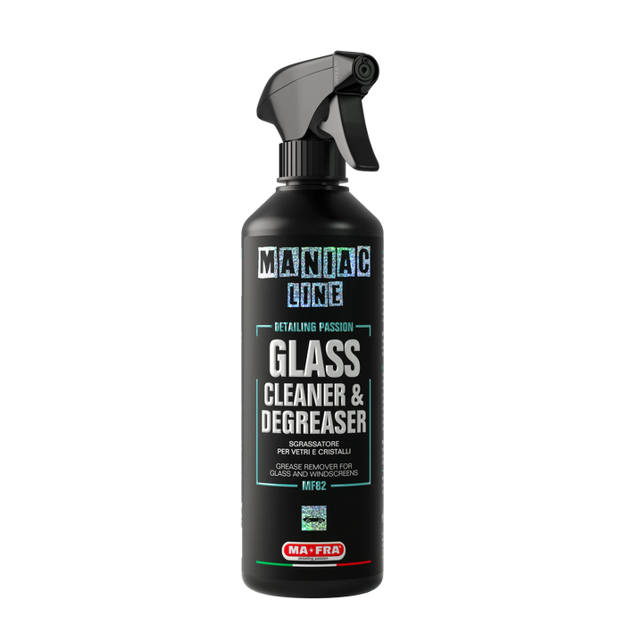 Glass Cleaner · Nettoyant vitres auto · Maniac Line