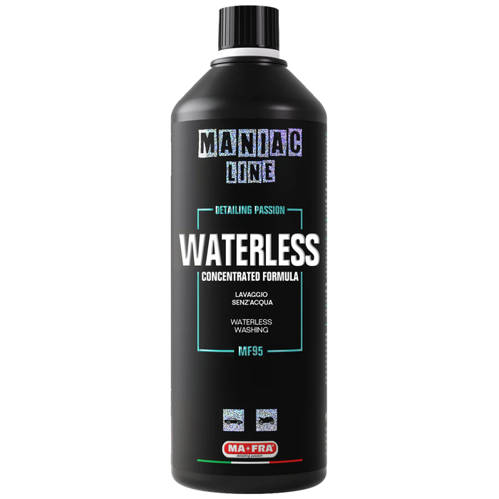 Waterless · Lavage auto sans eau · Maniac Line
