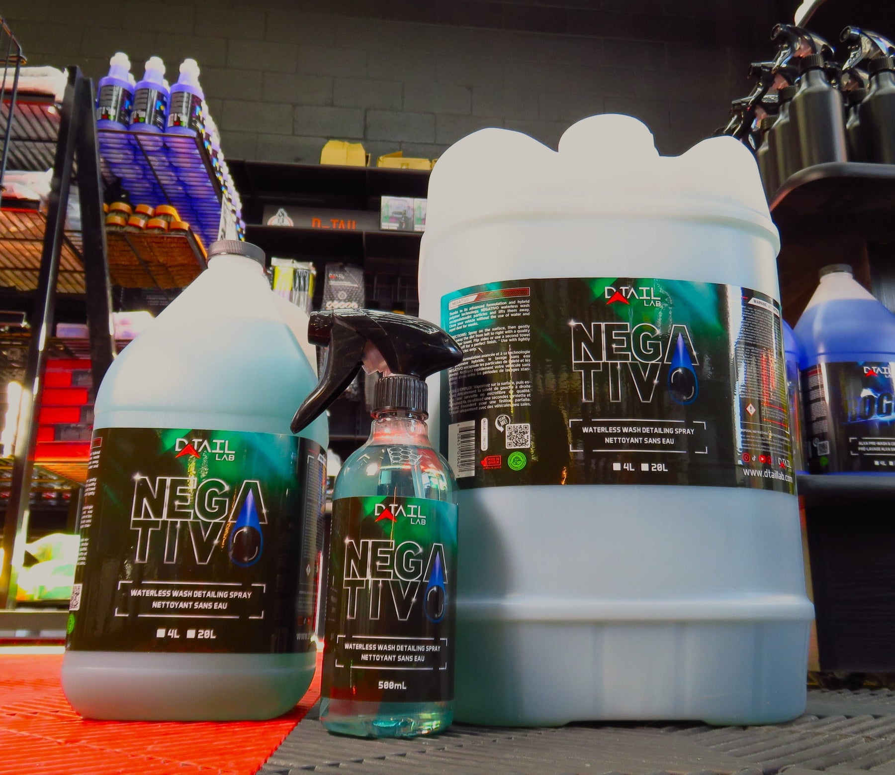 NEGATIVO Waterless Wash Detailing Spray