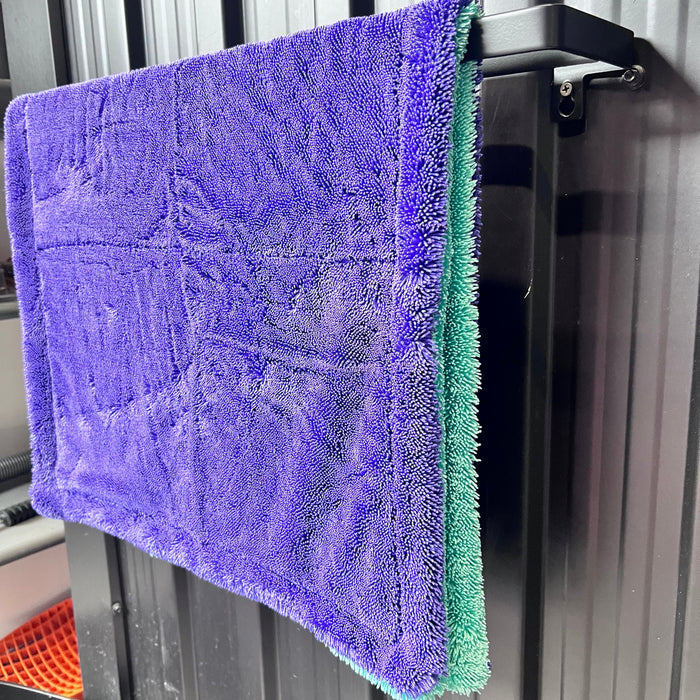 New* Dual Twisted Loop Microfiber Drying Towel 1600 GSM