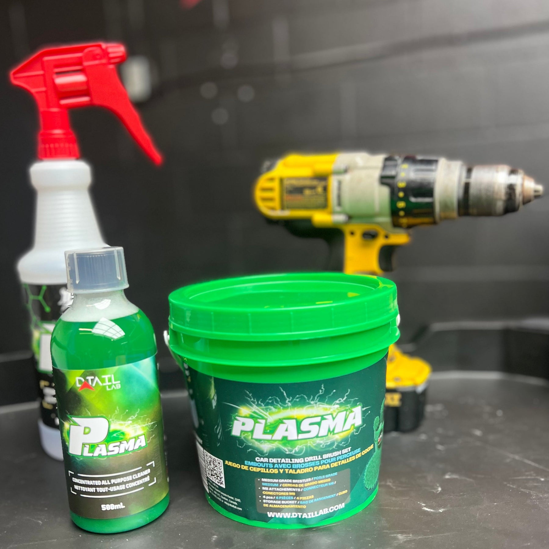 PLASMA Drill Brush Set