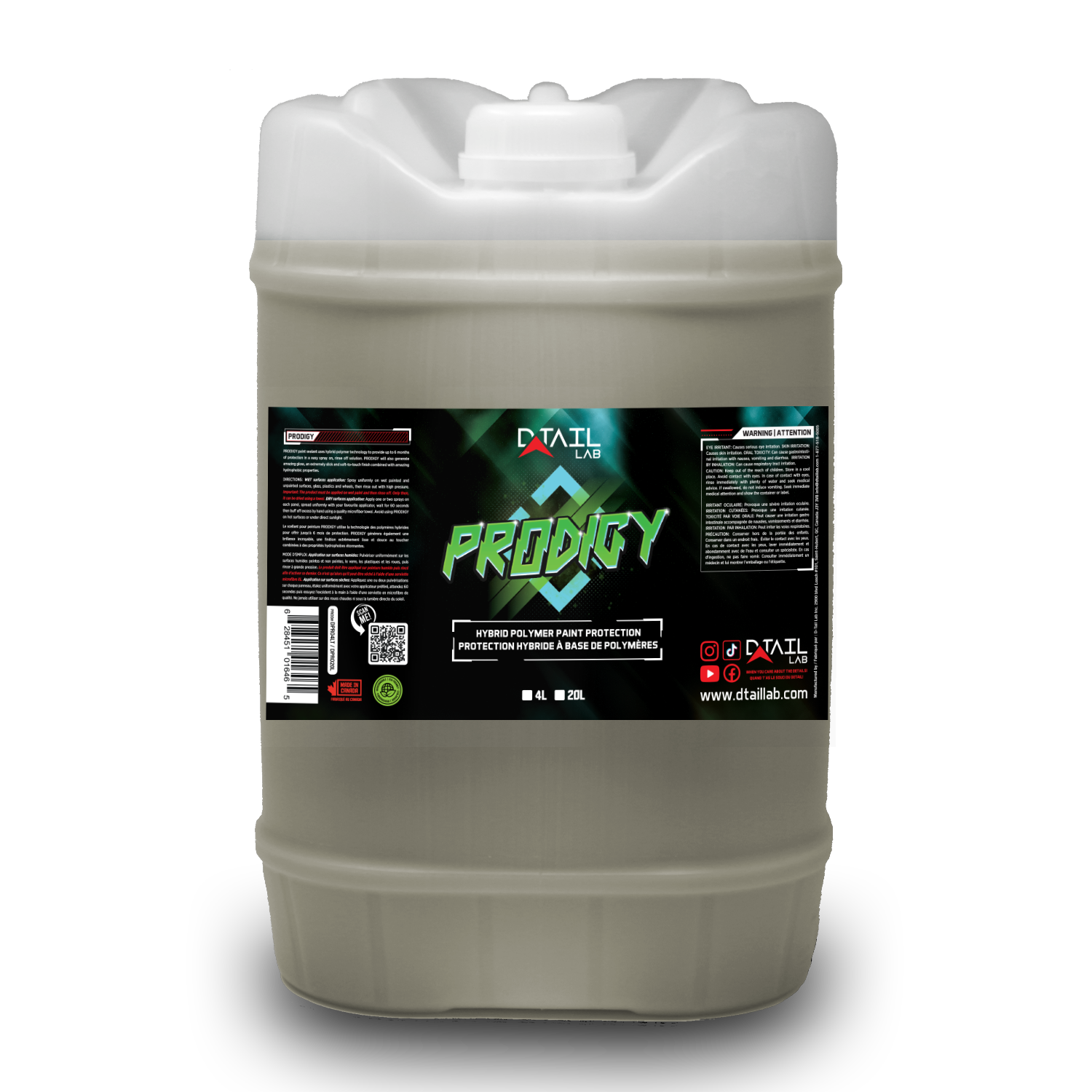 PRODIGY - Hybrid SiO2 Wet Coat Sealant - HI-Con Series