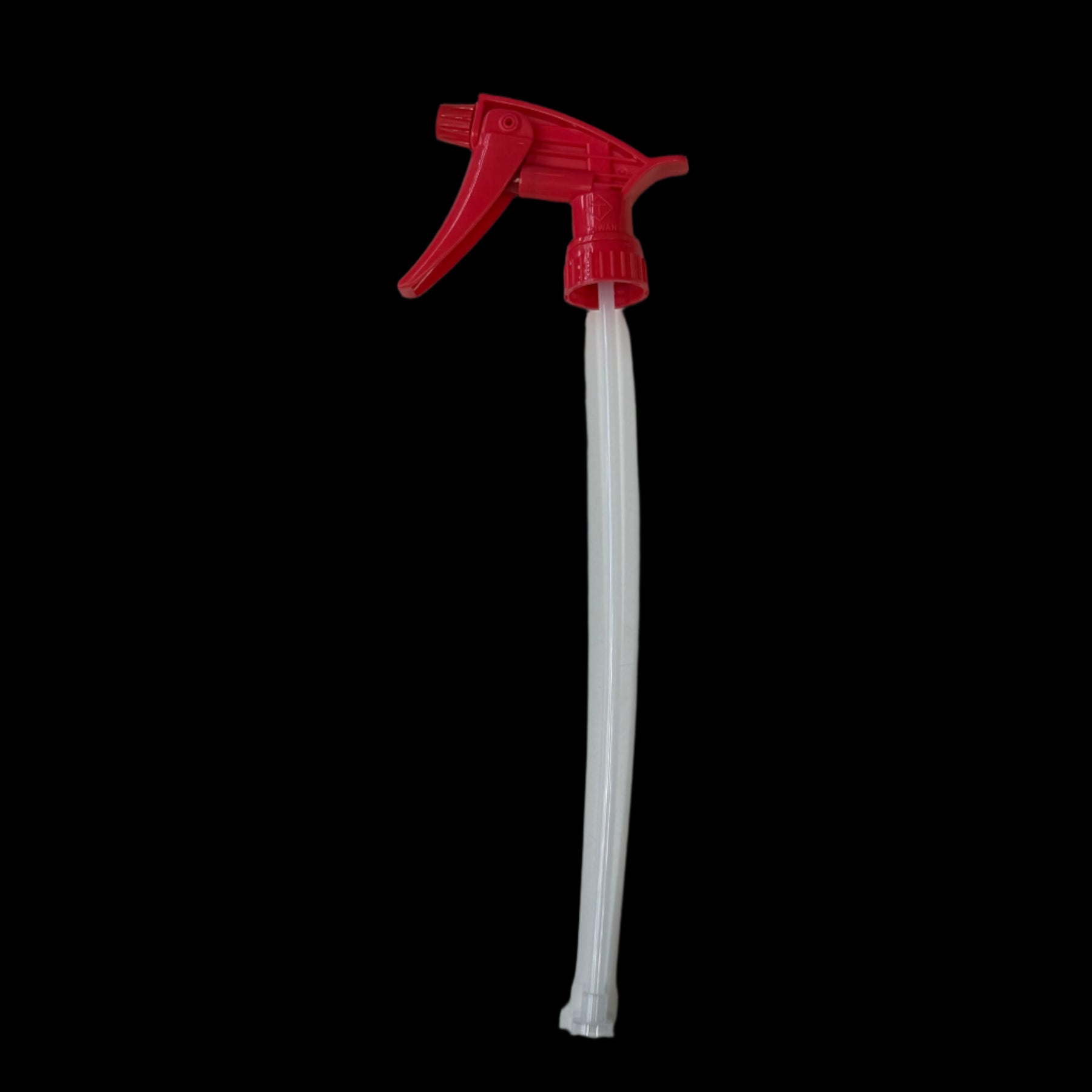 Red Chemical Resistant Trigger Sprayer, Low pH Acid + Solvent - Viton seal - 28/400