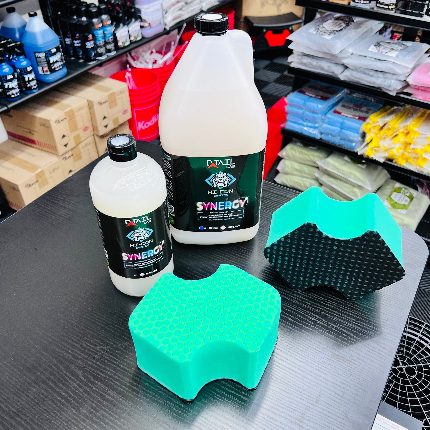SYNERGY Rinse-less Wash & Clay Sponge
