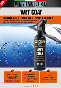 Wet Coat 500ml - vue 3 | DAD Auto Care