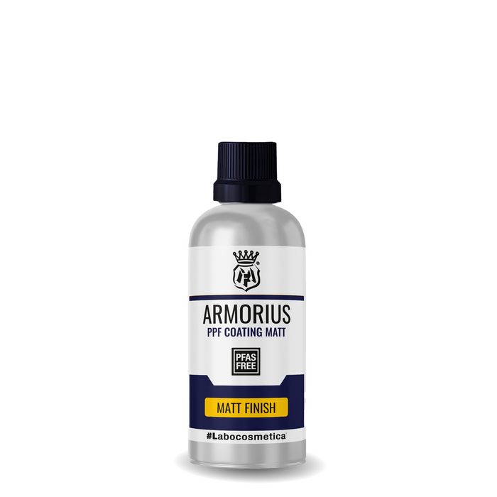 Armorius Matt · Coating céramique PPF et vinyle mat · Labocosmetica