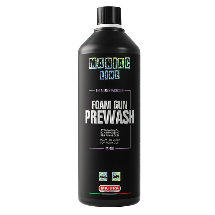 Foam Gun Prewash · Pré-lavage canon à mousse · Maniac Line