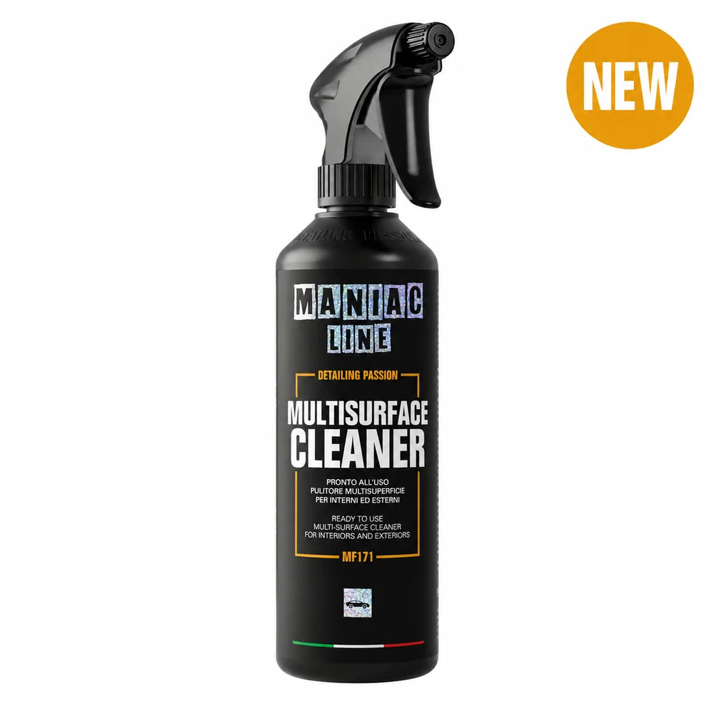 MULTISURFACE CLEANER · nettoyant pour intérieur et extérieur · Maniac Line